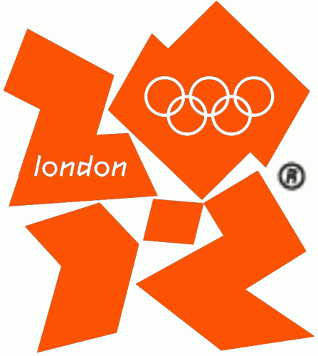 2012 London Olympics 2012 Partial Logo custom vinyl decal