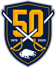 Buffalo Sabres 2019 20 Anniversary Logo 02 heat sticker