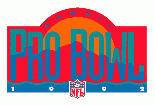 Pro Bowl 1992 Logo custom vinyl decal
