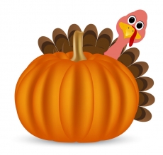 Thanksgiving Day Logo 32 heat sticker
