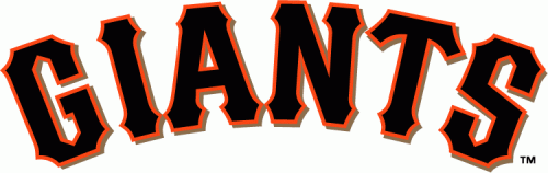 San Francisco Giants 2000-Pres Wordmark Logo 01 heat sticker