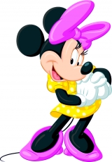 Minnie Mouse Logo 02 custom vinyl decal