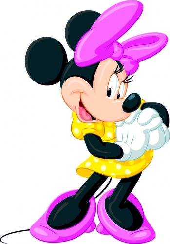 Minnie Mouse Logo 02 heat sticker