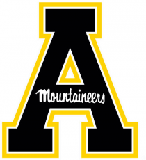 Appalachian State Mountaineers 2014-Pres Alternate Logo heat sticker
