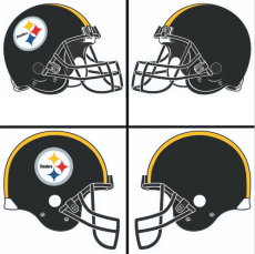 Pittsburgh Steelers Helmet Logo heat sticker