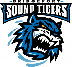 Bridgeport Sound Tigers 2001-2005 Primary Logo custom vinyl decal