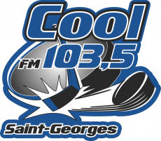 Saint-Georges Cool-FM 103.5 2010 11-2012 13 Primary Logo heat sticker