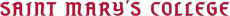Saint Marys Gaels 2007-Pres Wordmark Logo 04 heat sticker