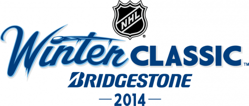 NHL Winter Classic 2013-2014 Wordmark 02 Logo heat sticker
