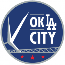 Oklahoma City Dodgers 2015-Pres Alternate Logo heat sticker