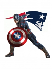 New England Patriots Captain America Logo custom vinyl decal