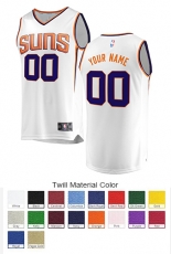 Phoenix Suns Letter and Number Kits for Association Jersey Material Twill