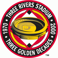 Pittsburgh Pirates 2000 Stadium Logo heat sticker
