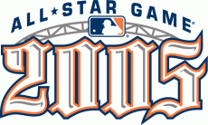 MLB All-Star Game 2005 Alternate 02 Logo heat sticker