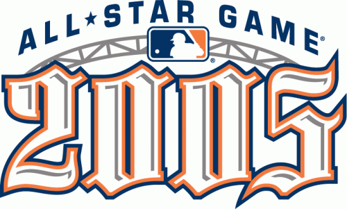 MLB All-Star Game 2005 Alternate 02 Logo custom vinyl decal