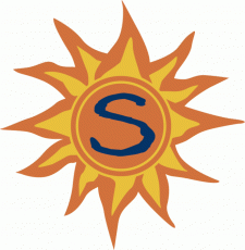 Connecticut Sun 2003-2014 Alternate Logo custom vinyl decal