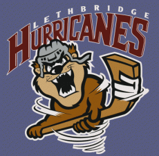 Lethbridge Hurricanes 1997 98-2003 04 Primary Logo heat sticker