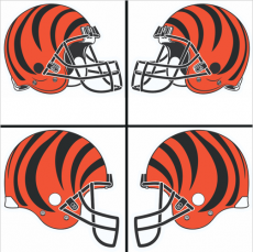 Cincinnati Bengals Helmet Logo heat sticker