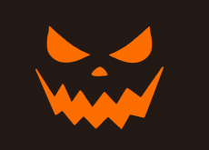 Halloween Logo 18 heat sticker