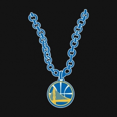 Golden State Warriors Necklace logo heat sticker
