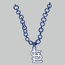 St. Louis Cardinals Necklace logo heat sticker