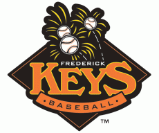 Frederick Keys 1989-Pres Primary Logo heat sticker