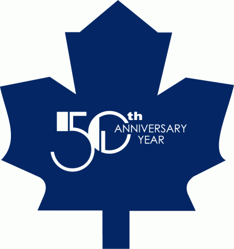 Toronto Maple Leafs 1976 77 Anniversary Logo heat sticker