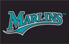 Miami Marlins 1994-2002 Batting Practice Logo 01 heat sticker
