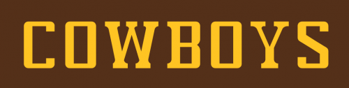 Wyoming Cowboys 2006-2012 Wordmark Logo 01 custom vinyl decal