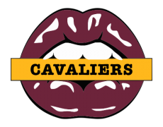 Cleveland Cavaliers Lips Logo heat sticker