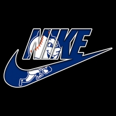 New York Mets Nike logo heat sticker