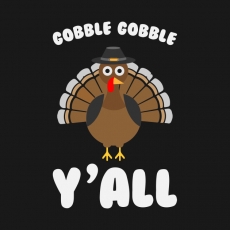 Thanksgiving Day Logo 10 heat sticker