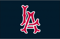 Los Angeles Angels 1961-1964 Cap Logo heat sticker