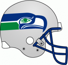 Seattle Seahawks 1983-2001 Helmet Logo custom vinyl decal