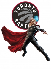 Toronto Raptors Thor Logo custom vinyl decal