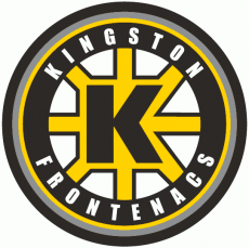Kingston Frontenacs 2009 10-2011 12 Primary Logo heat sticker
