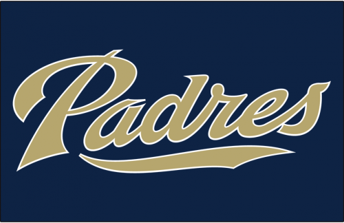 San Diego Padres 2004-2011 Jersey Logo custom vinyl decal