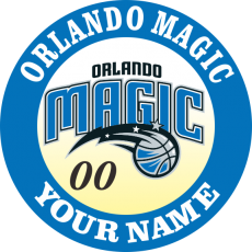 Orlando Magic Customized Logo custom vinyl decal