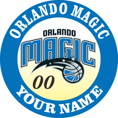 Orlando Magic Customized Logo heat sticker