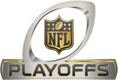 NFL Playoffs 2015 Logo heat sticker
