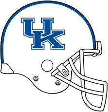 Kentucky Wildcats 2005-2015 Helmet 01 custom vinyl decal