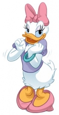 Donald Duck Logo 66 custom vinyl decal
