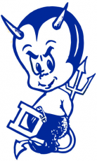 Duke Blue Devils 1971-1990 Mascot Logo heat sticker