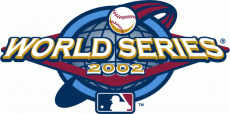 MLB World Series 2002 Logo custom vinyl decal