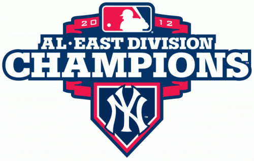 New York Yankees 2012 Champion Logo heat sticker