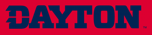 Dayton Flyers 2014-Pres Wordmark Logo 08 heat sticker