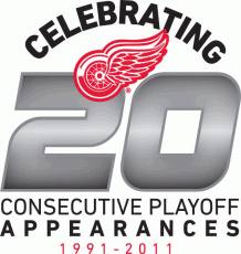 Detroit Red Wings 2010 11 Misc Logo heat sticker