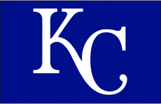 Kansas City Royals 1981-2002 Batting Practice Logo heat sticker