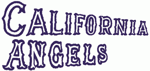 Los Angeles Angels 1965-1970 Wordmark Logo custom vinyl decal