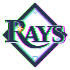 Phantom Tampa Bay Rays logo heat sticker